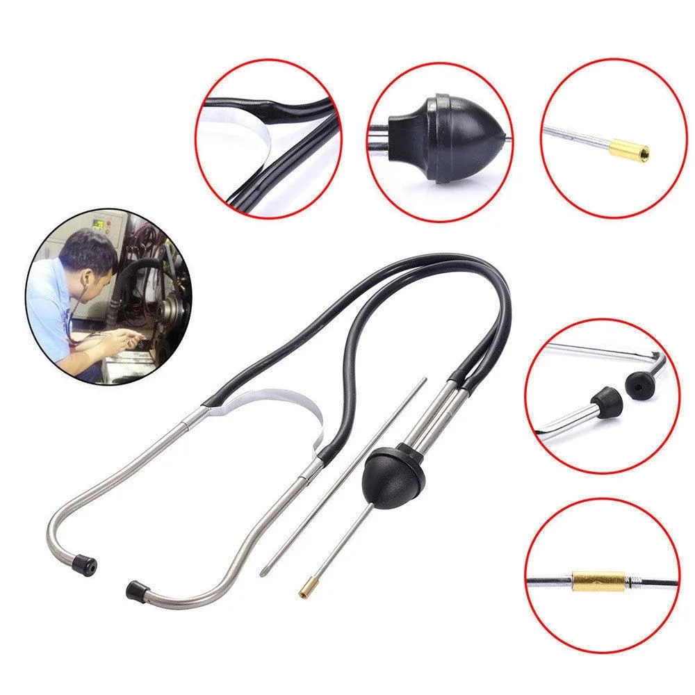 

Car Auto Cylinder Stethoscope Car Engine Block Diagnostic Tool Automotive Detector Mechanics Tester Tools Engine Hearing Tools