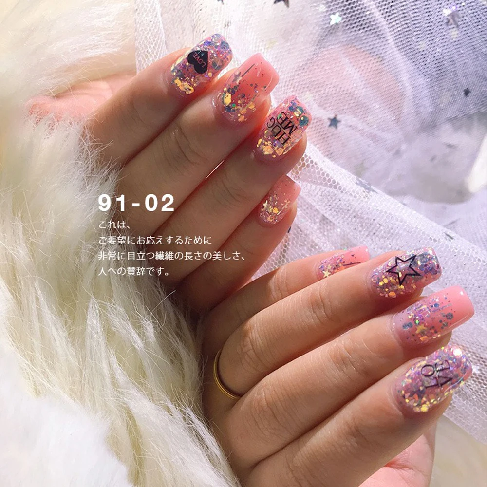 8Pcs/Set Sparkle Mermaid Sequins Nail Art Glitter Ultra-Thin Holographic Flakes Sequins Irregular Loose Glitter Nail Art Pigment