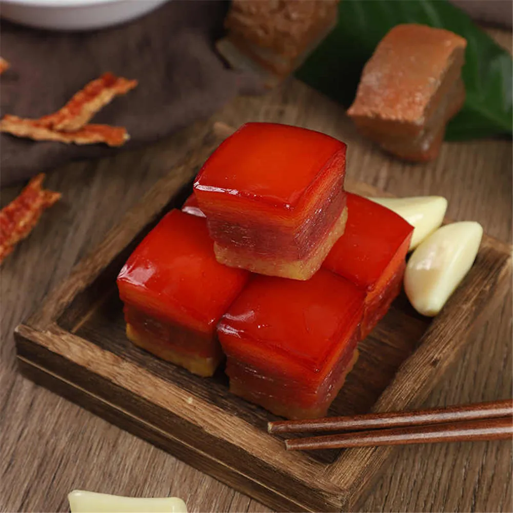 

Artificial food cabinet display props dining room hall hotel restaurant store shop decoration fake simulation braised pork cubes