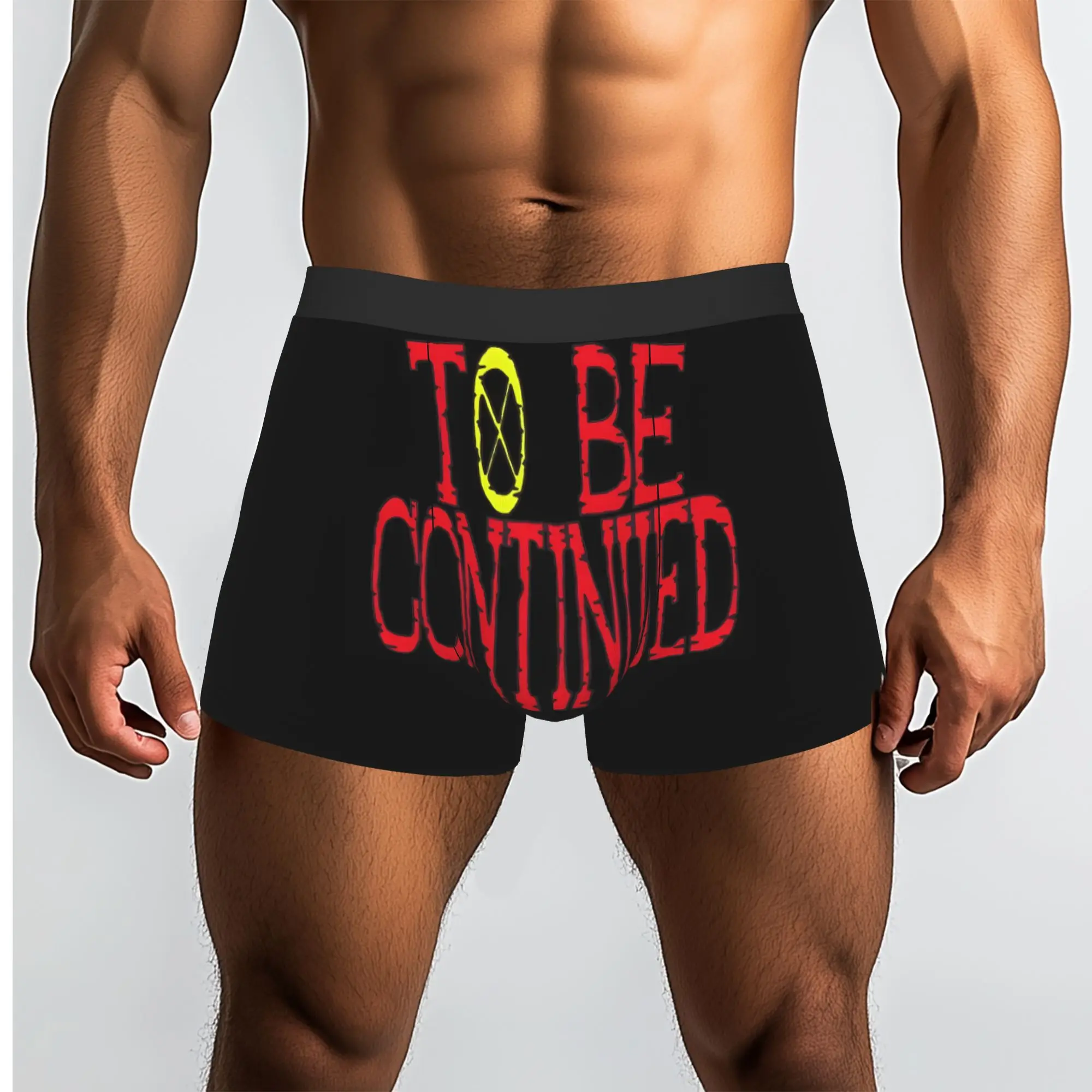 To Be Continued 1 One Piece Underpants Breathbale Panties Men's Underwear Comfortable Shorts Boxer Briefs