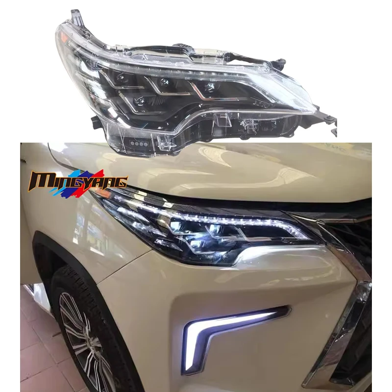 

Modification High Quality Full LED 4len Design Head Lamp for Fortuner 2016-2019 Head Light