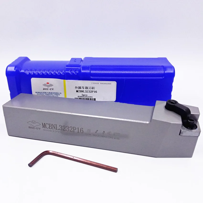 Herramienta de torneado externo MCBNR3232P16, MCBNL3232P16, MCBNR3232P19, MCBNL3232P19, ZCC.CT, barra cortadora para inserciones CN, 1 unidad/caja