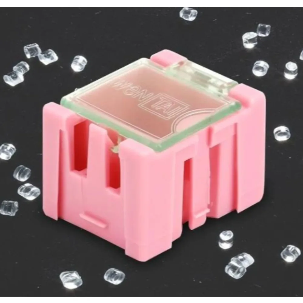 9pcs Combination SMT Box Electronic Parts Small Resistance Storage Box Mobile Chip Classification IC Component Box