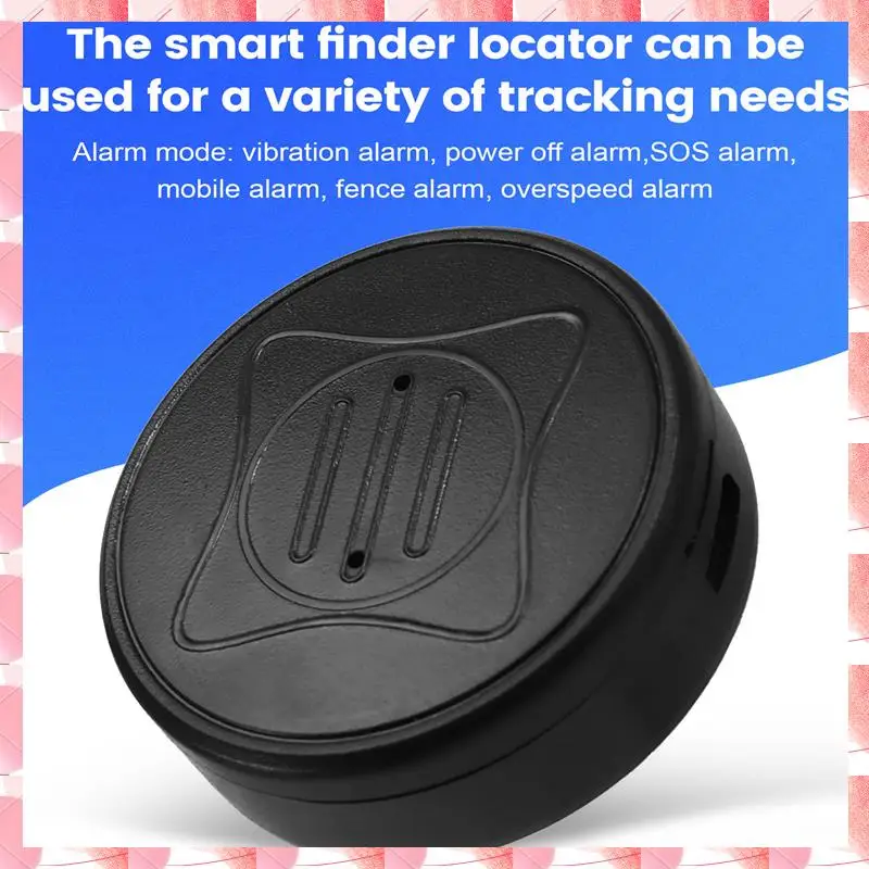 JAJA Mini Lokalizator GPS Magnetyczny Inteligentny Lokalizator Mini Urządzenie Śledzące Zwierzęta Pojazdy Lokalizator Zgubionych Zwierząt Portfel Zwierząt