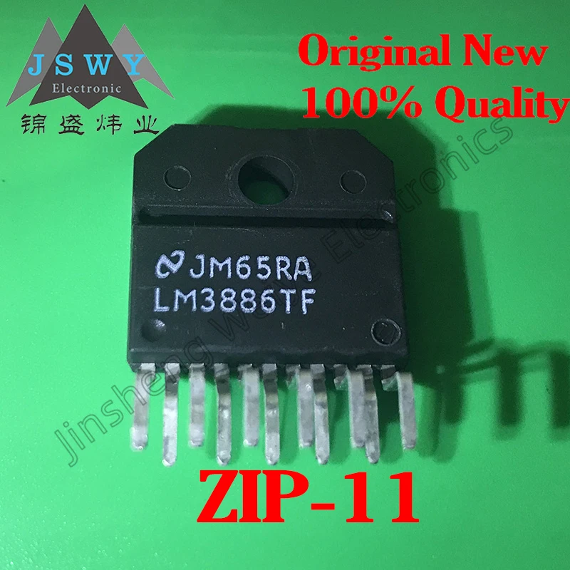 1-5PCS LM3886T LM3886TF In-line ZIP11 Audio Amplifier Chip Fever Power Amplifier Chip 100% brand new stock free shipping