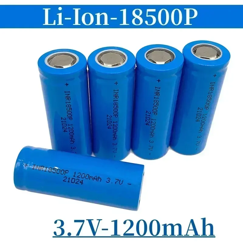 

2024 Free Shipping Best-selling 18500 3.7v 1200mah Lithium-ion Battery, Rechargeable for Screwdriver Batteries and Toys