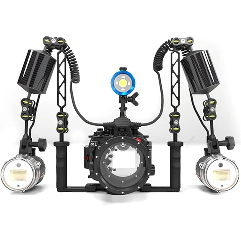 

Кабель A55T для вспышки, оптоволоконный, 1 м, водонепроницаемый, аксессуар для системы освещения при дайвинге, синхронизация