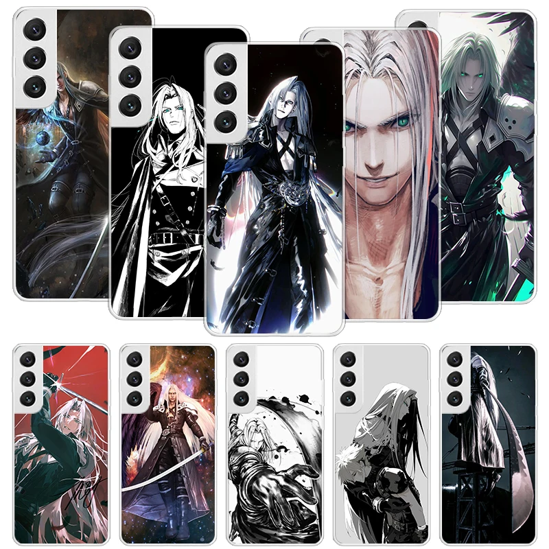 Anime FINAL FANTASY 7 BloodyBeni Phone Case For Samsung Galaxy S23 S24 S25 Ultra S20 FE S21 + S22 Plus S10 Soft Print Shell Cove