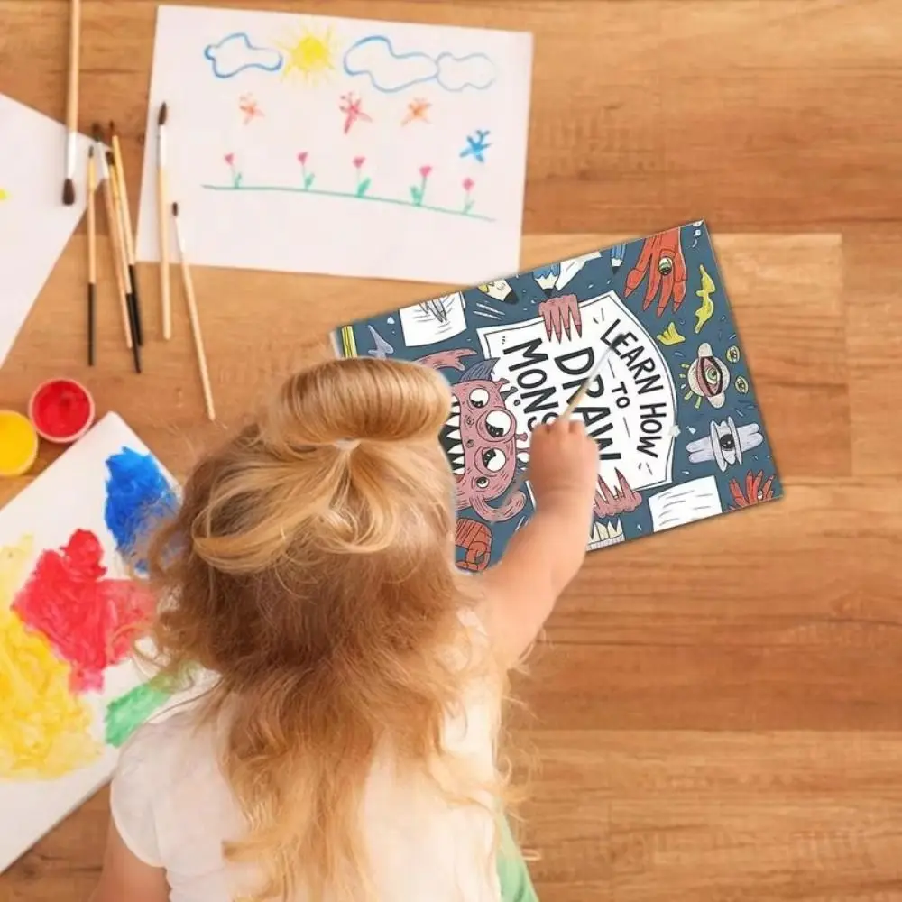 

Travel Drawing Cartoon Coloring Book Enlightenment Early Education Graffiti Copy Sketch Book Doodling Stationery