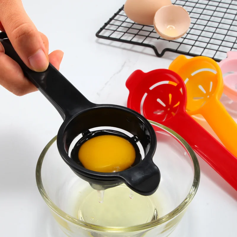 DIY Egg Yolk White Separator Egg Divider Kitchen Cooking Egg Tools Filter Egg Separator Kitchen Gadgets Cooking Gadgets Hot 1pcs