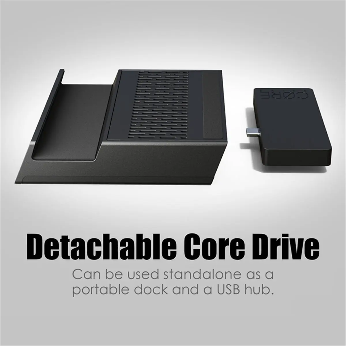 【abub】スタンドドッキングステーション用-usb-c-ハブ付き-x-ally-用-取り外し可能なデザインのポータブルドッキングステーション-a