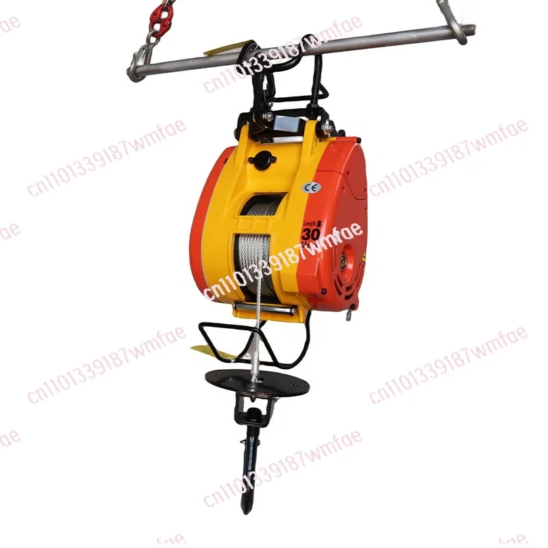 

500Kg micro electric hoist small crane small diamond wire rope electric hoist