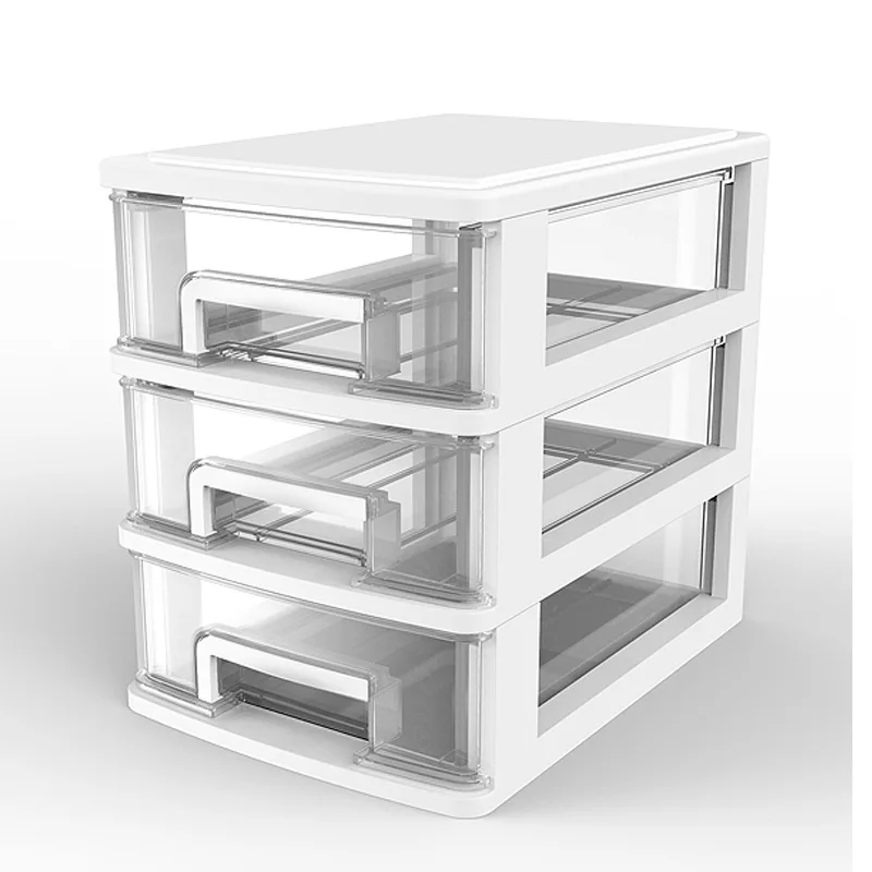 5/4/3/2 schicht Kunststoff Schublade Typ Schrank Staubdicht Desktop Storage Box Platzsparende Make-Up Schreibwaren Veranstalter Kleinigkeiten Halter