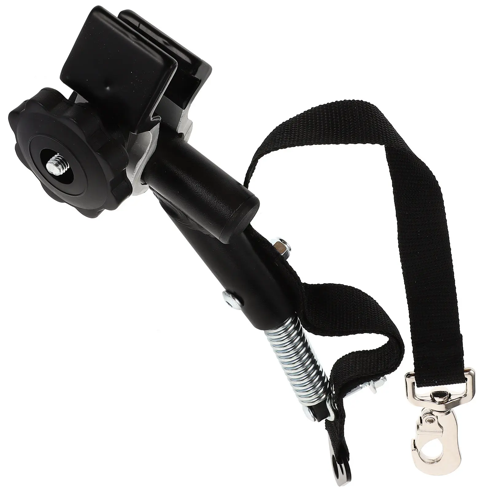 

1Set Bike Trailer Hitch Adapter Universal Steel Nylon Strap Easy Install Complete Hitch Arm Connector for 19-32Mm Round Tube