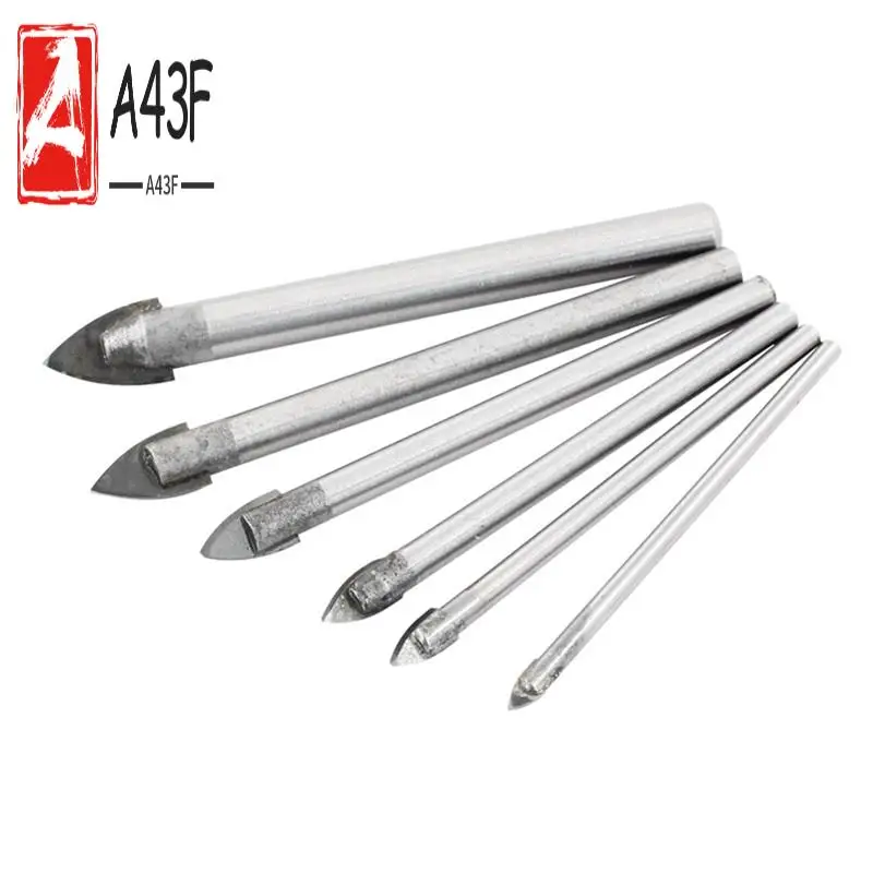 

Набор насадок для деревообработки A43F-6 предметов подходит для сверления расширителя стекла-мармуровой плитки Бетонная насадка.