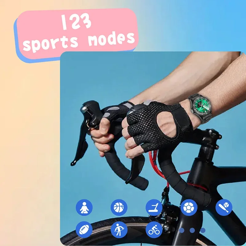 Outdoor TK17 Smart Watch robusto Smartwatch ibrido sport Fitness Tracker Smartwatch per la frequenza cardiaca della pressione sanguigna