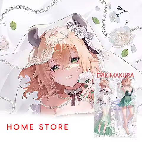 Indie Virtual Youtuber 59537 Nimi Nightmare 800 Dakimakura Cover Anime Double-Sided Print Pillowcase Life-Size Body Pillow