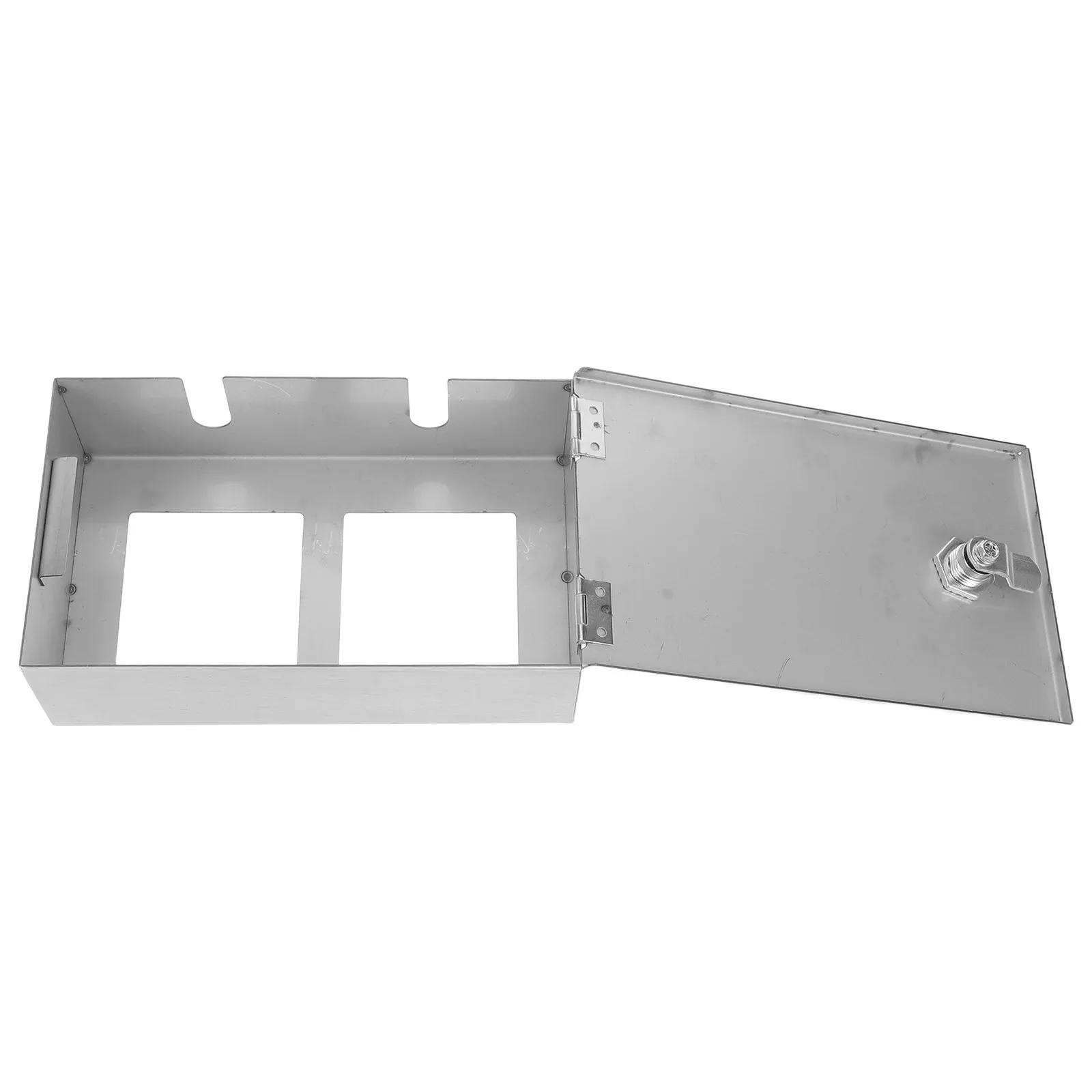 86-type-outdoor-waterproof-anti-theft-electrical-socket-box-stainless-steel-protective-cover-weatherproof-stainless-outlet-cover
