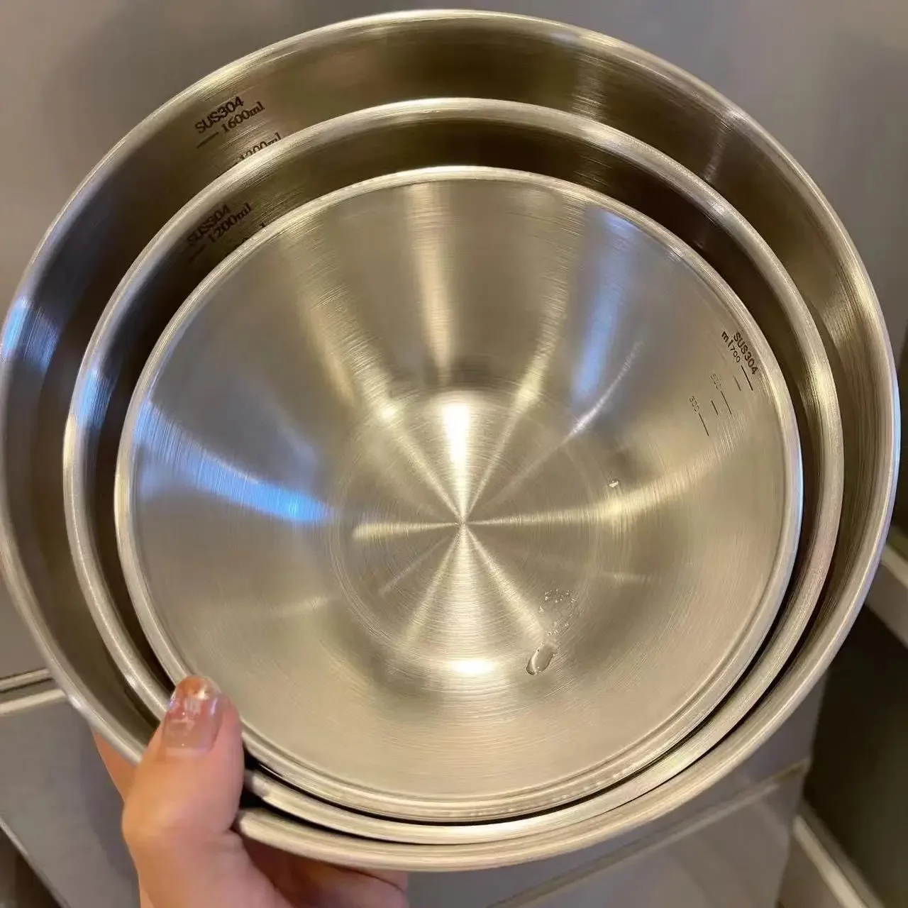 1-3 Stainless Steel Bowl Set w - Commercial Kitchen Organization recension och pris