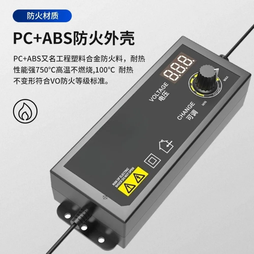 For KJS‑1509 Adjustable Power Adapter 3‑36V 5A Digital Display Universal Power Supply (010)