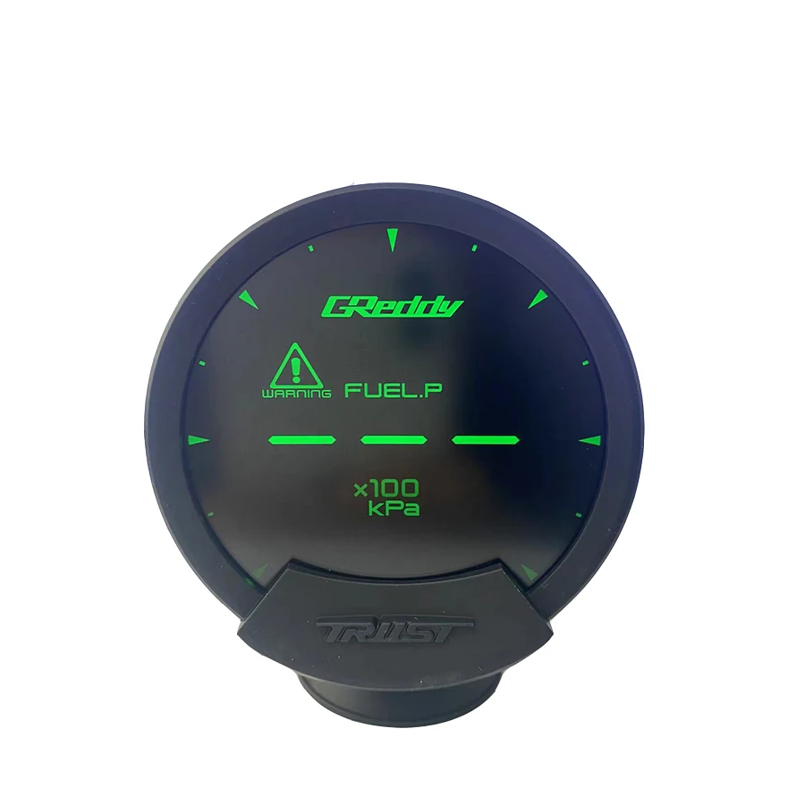 Greddi Sirius LCD Car Gauge Boost Water&Oil Temp Oil Press RPM Speed Meter Fuel Pressure Gauge 10 Colors No Controller Required