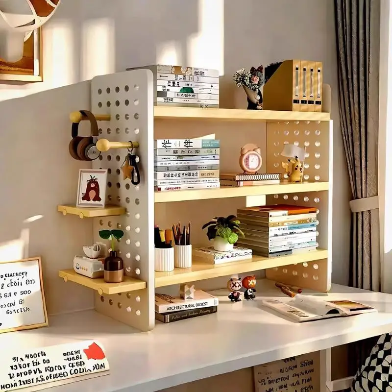 organizer-da-scrivania-multilivello-con-pannello-forato-scaffale-portaoggetti-per-studio-e-ufficio-libreria-per-caffettiera-e-utensili
