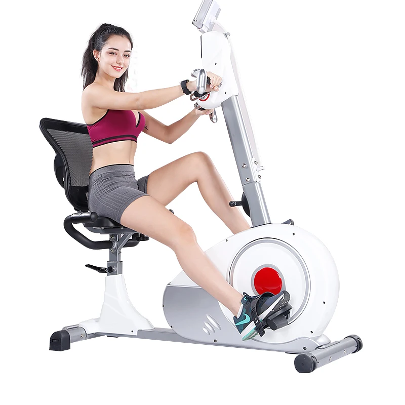 

R86 Horizontal Exercise Bike Home Exercise Bike Elderly Exercise Equipment Bicycle Indoor Sports