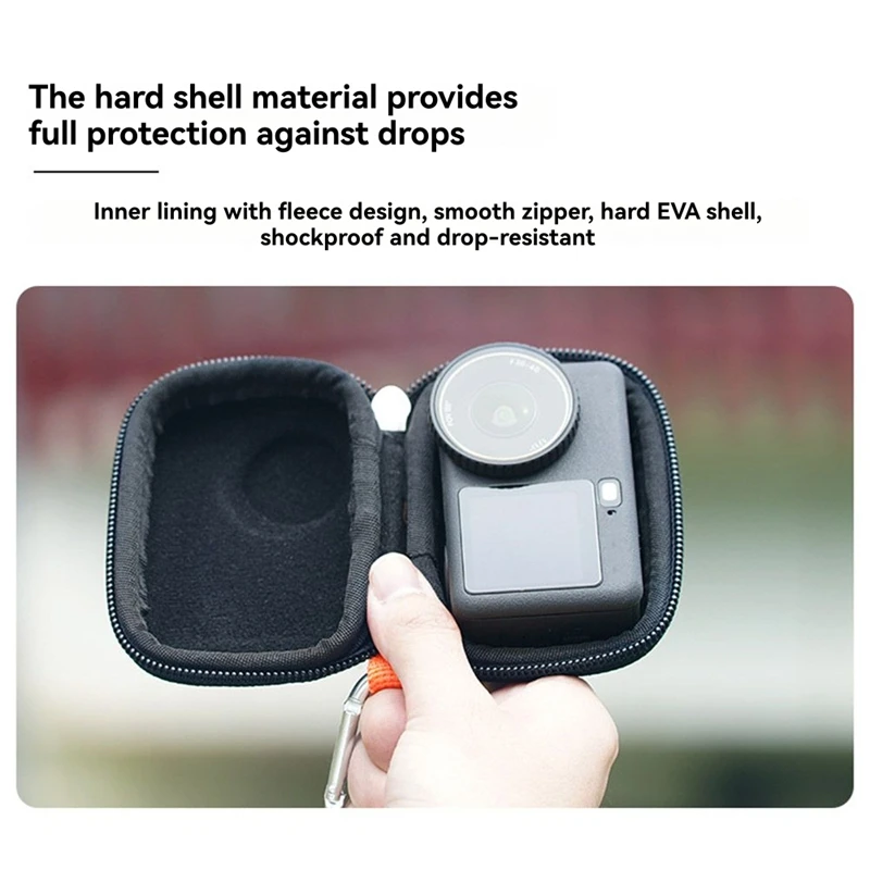 For Action 6 Portable Storage Case Anti-Drop Protection Bag Compact and Design for Travel and Daily Use