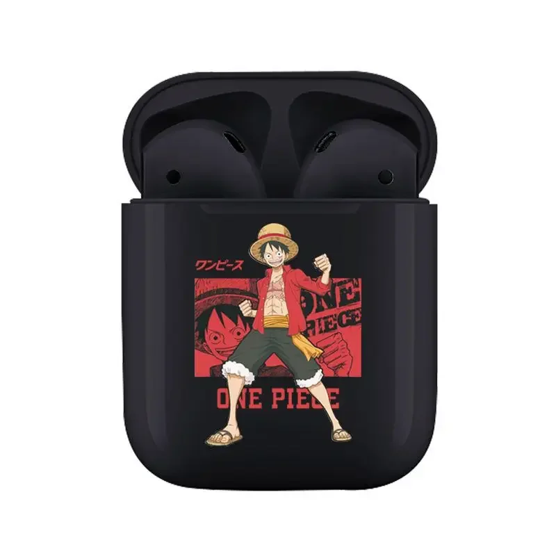 ONE PIECE Luffy Wireless Headset Anime Bluetooth 5.0 Sports Headphones Cartoon Touch Control Long Standby Headset Birthday Gift