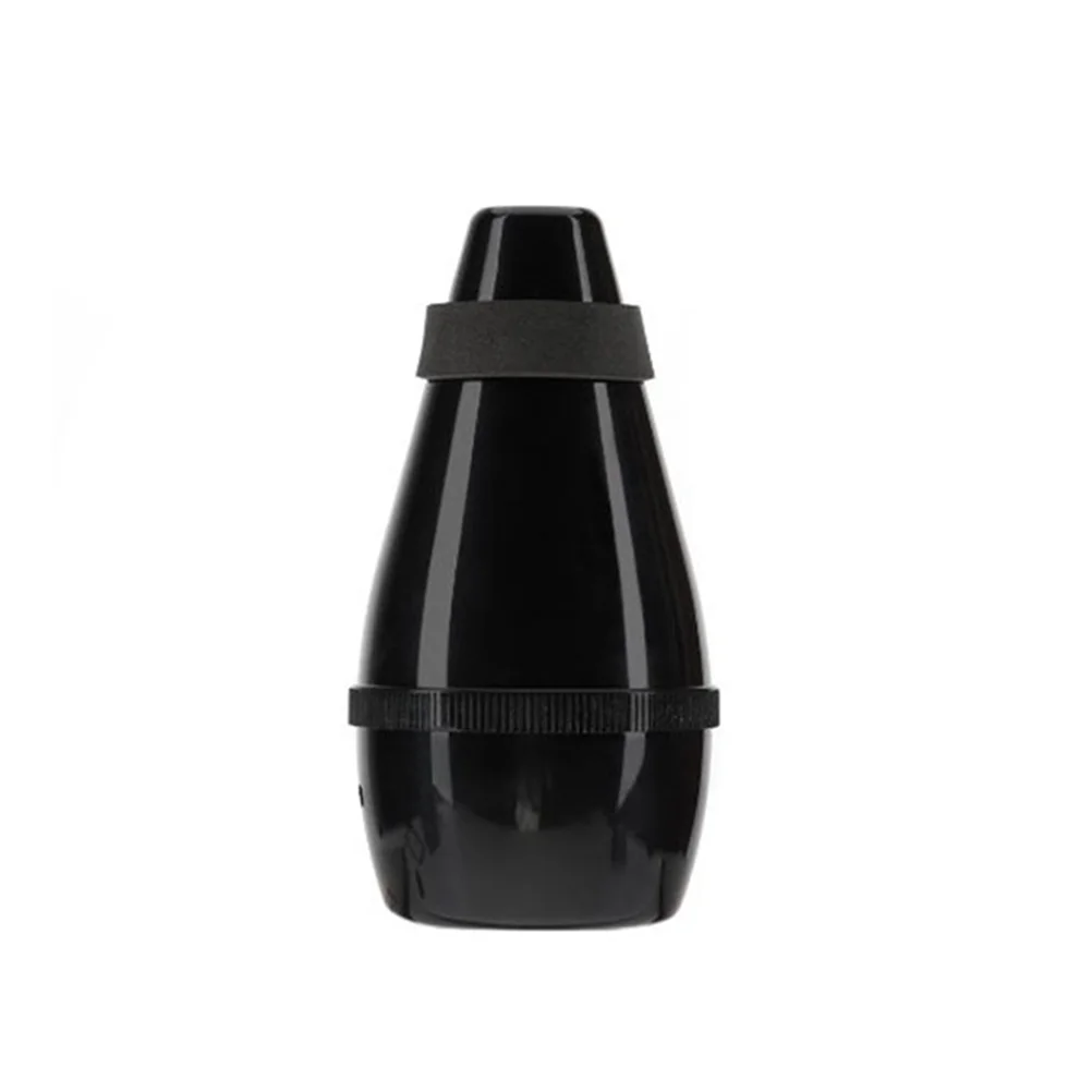 

Plastic Trumpet Practice Mute Black Lightweight Quiet Ensures Silent Practice Effectively Trumpet Mute