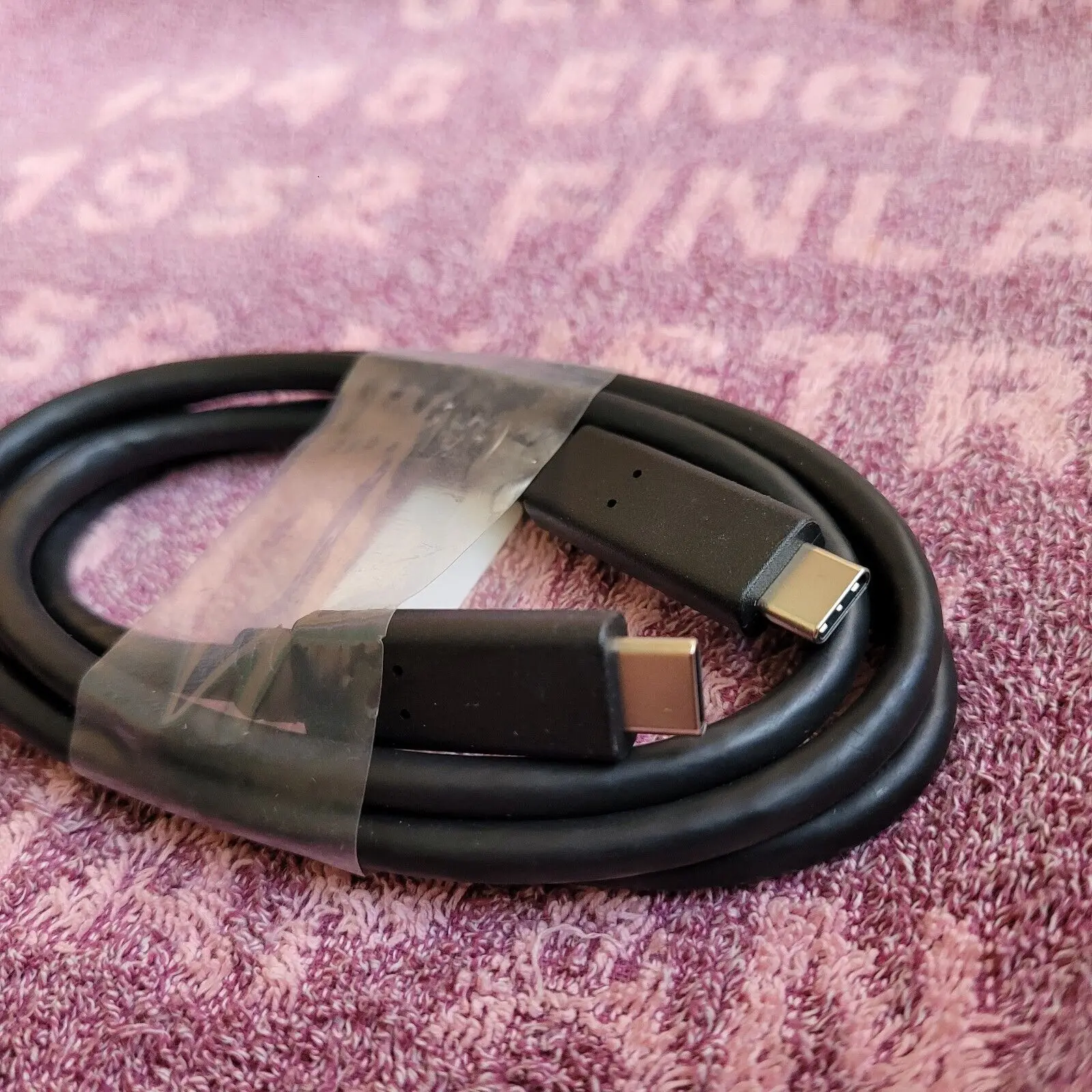 كابل USB-C من النوع 1 متر 20 فولت-5A 100 وات لـ Kensington Belkin HP Targus Lenovo dell Startech OWC USB-C محطة إرساء من النوع C/أندرويد