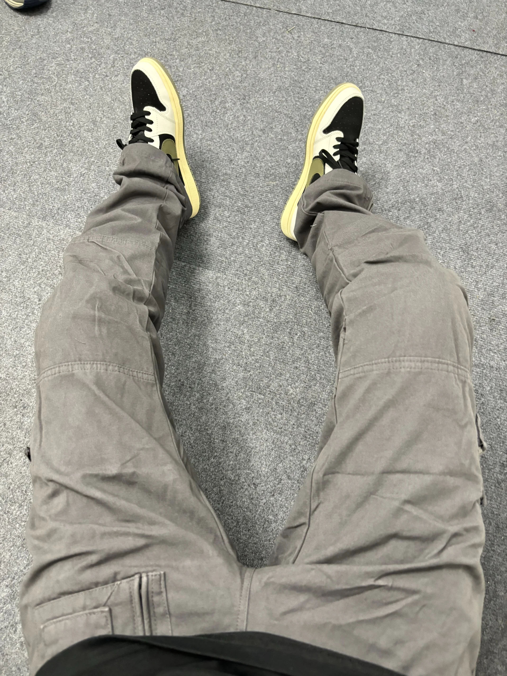 

Retro American Military Bird Loose Casual Pants Men's Straight Tube High Street Workwear Trousers Multi ket Leisure Pants