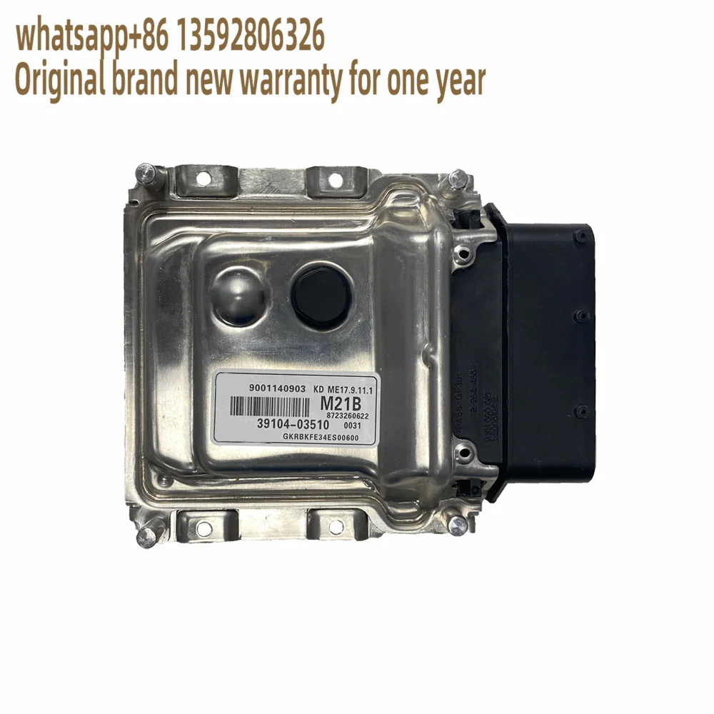 

39104-03510 ME17.9.11.1 9001140903KC Original M21B Car Engine Computer Board ECU For Hyundai Kia Yuedong Langdong