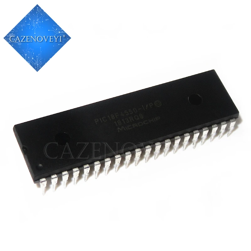 

10pcs/lot PIC18F4550-I/P PIC18F4550 18F4550 DIP-40 In Stock