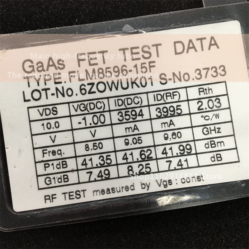 

FLM8596-15F high-frequency tube RF tube Communication module Microwave tube Electronic components In stock