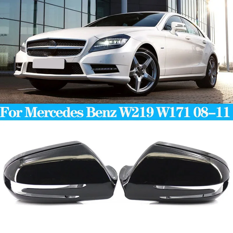 

CarRear View Side Mirror Rearview Side Mirror Covers Cap For Mercedes Benz W207/C207 CLS Class W219 W171 R230 R171 2008-2011