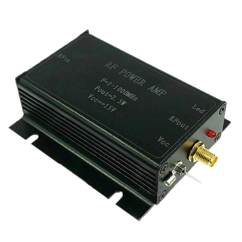 1-1000MHz 2.5W HF VHF UHF FM Transmitter RF Power Amplifier AMP for Ham Radio