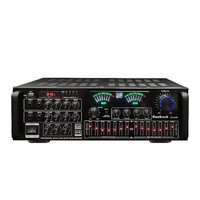 SUNBUCK 4.1 Channel 500W Bluetooth Remote Control Amplifier 14 Segment Balanced KTV Home Karaoke USB SD Audio Power Amplifier