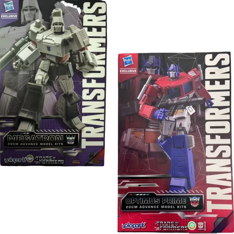 In Stock Hasbro Transformers Assembled Mobile Model Robot G1 Megatron Optimus Prime 20cm G1882 Hobbies Collected Holiday Gifts