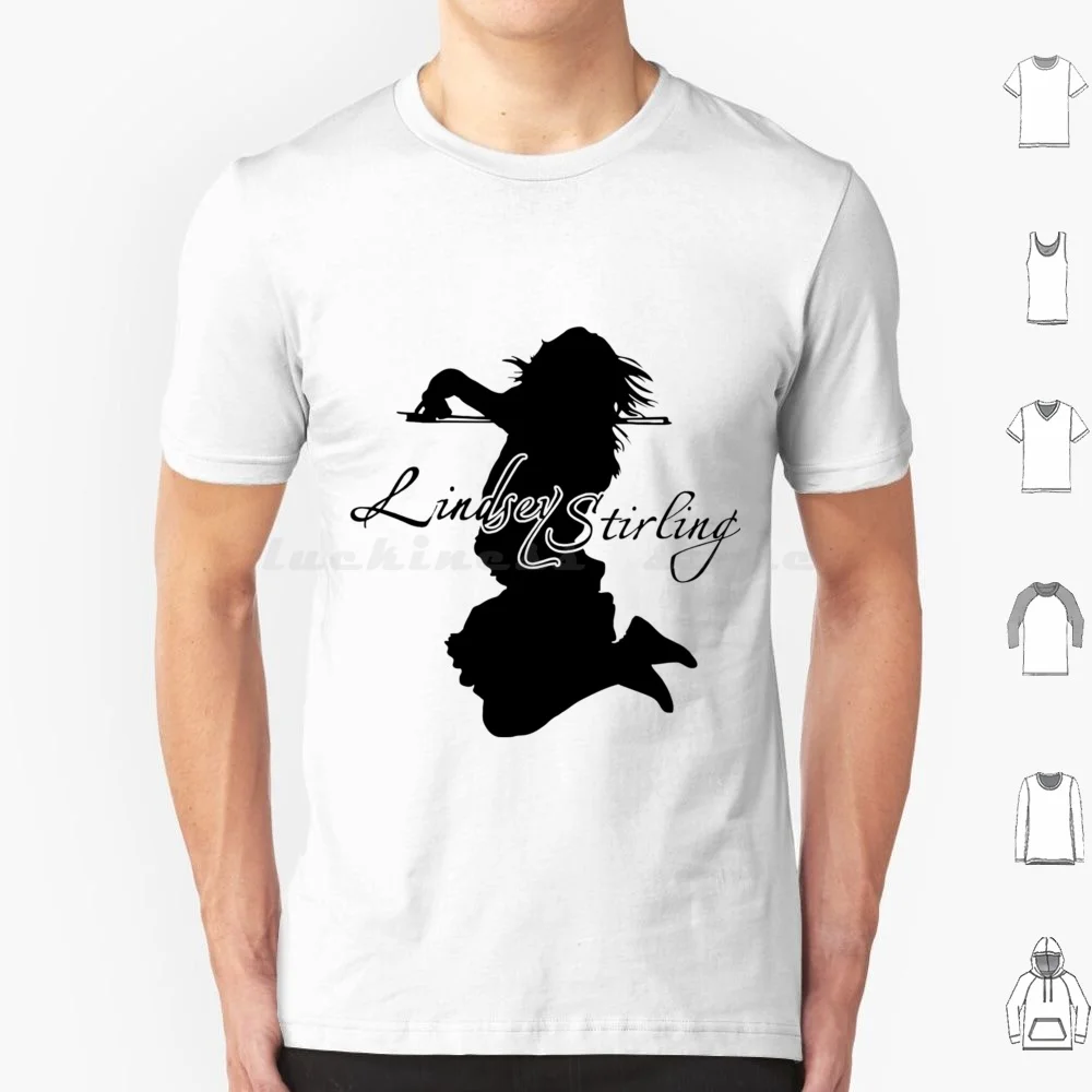 Lindsey Stirling T Shirt Cotton Men Women DIY Print Lindsey Stirling American Violinist Concert Live Classical Perfoms Pop