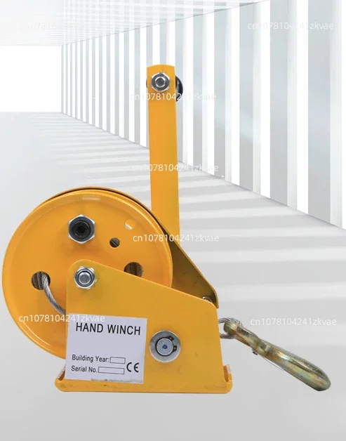 

1200 Lb Manual Stainless Steel Externally Mounted Crane Folding Self-locking Manual Winch Assembly Air Conditioner