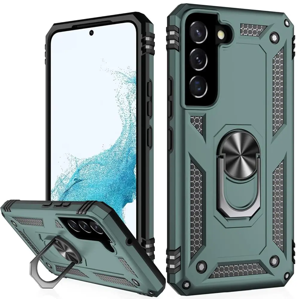 

for Galaxy S24 Ultra Case,Military Grade Shockproof Heavy Duty Protective Phone Cover Pass 16ft Drop Test with Magnetic Kick