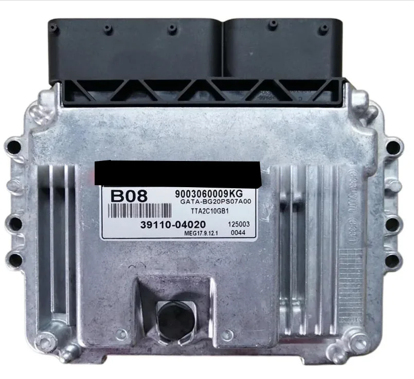 

39110-04020 B08 MEG17.9.12.1 3911004020 Engine Parts ECU ECM Electronic Control Unit for Hyundai Kia Engine Computer Board