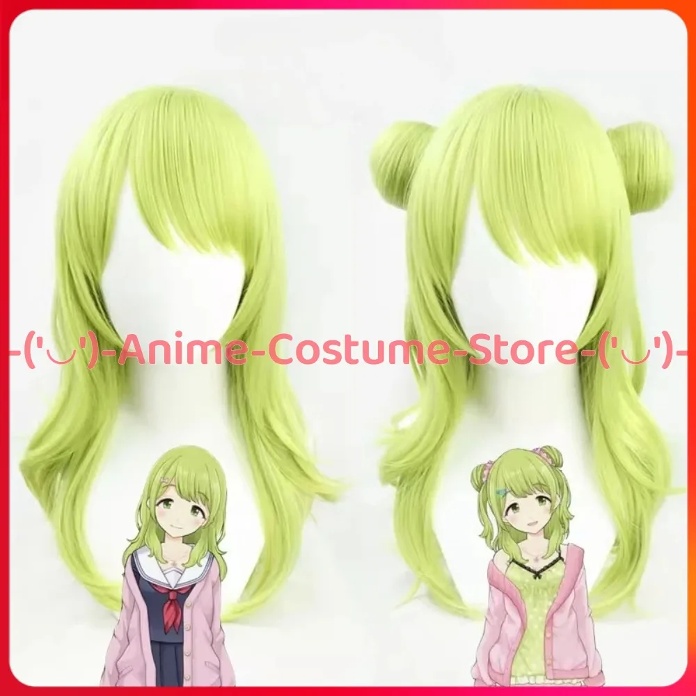 NIJISANJI VTuber Morinaka Kazaki Loli Group Cosplay Wig Anime Game Character Halloween Carnival Party Costume Wigs Synthetichair