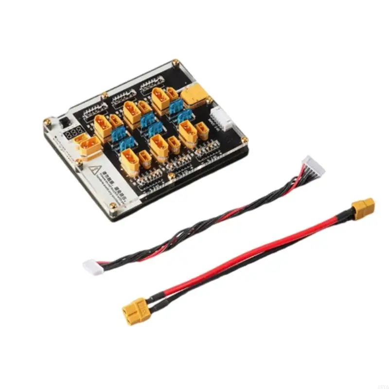 

15YA 40A XT60 XT30 Plugs Battery Board For 2-6S Batteries Featuring Integrated Discharger Shortcircuit Protections