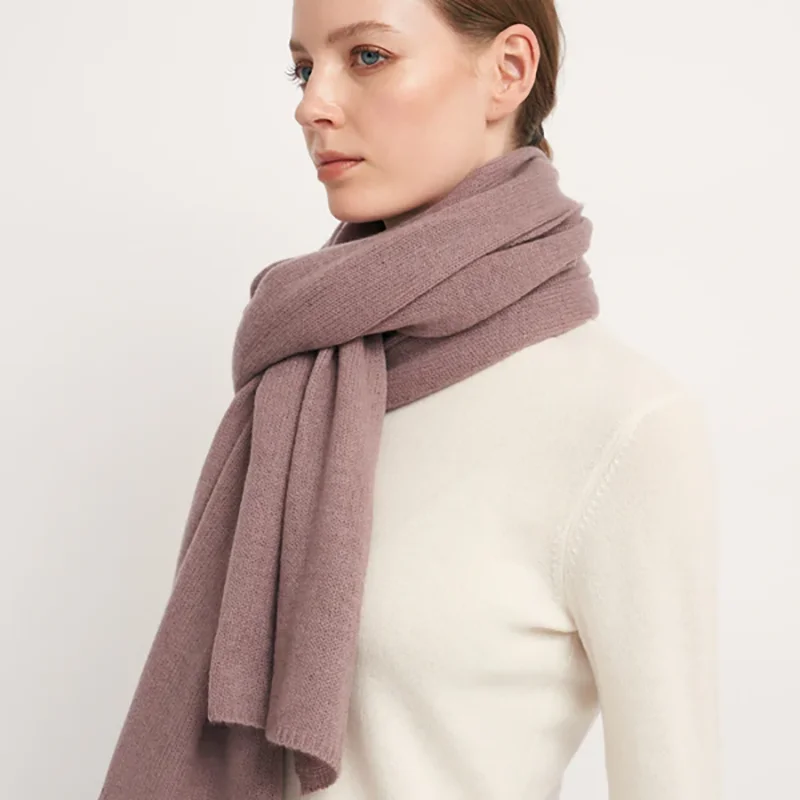 

Новый зимний шарф для мужчин и женщин, кашемировое теплое однотонное одеяло из пашмины, женское толстое мягкое шаль с кисточками Bufanda, длинное пончо Echarpe