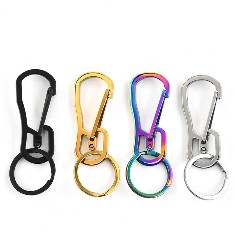 Excellent Key Ring  Corrosion Resistant Lightweight Key Chain  Carabiner Keychain Snap Hook Clip Keychain