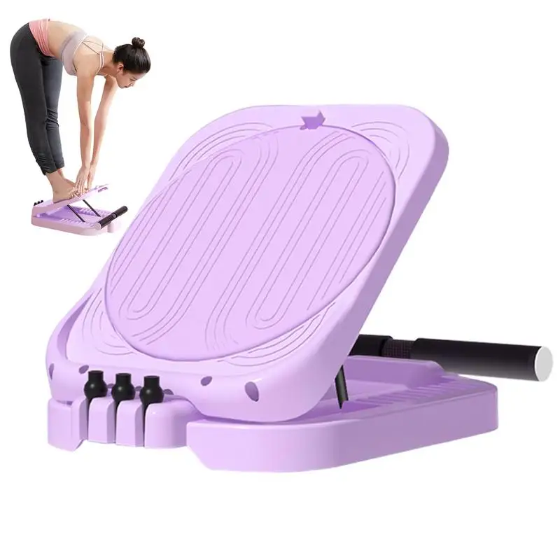 Ankle Stretch Board Calf Slant Board 9 Modes Adjustable Wedge Footrest Anti-Slip Multifunctional Incline Stretch Board For