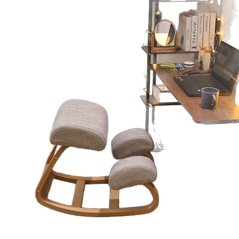 

Kneeling chair Children's posture learning chair Nordic computer chair Kneeling stool Sitting posture correction