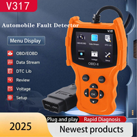 OBD2 Automotive Scanner Service Reset OBD2  Scanner V317 Diagnostic Tools Scanner Engine Calibration Code Reader